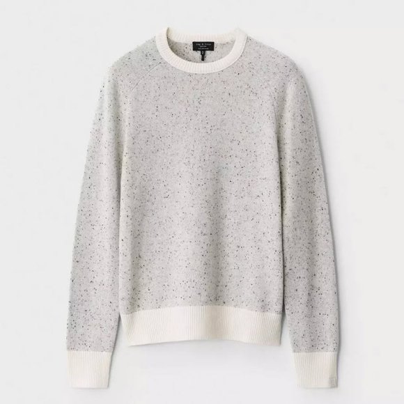rag & bone  Harlow Donegal Cashmere Crew Classic Fit Sweater Sz XXL - Picture 4 of 12